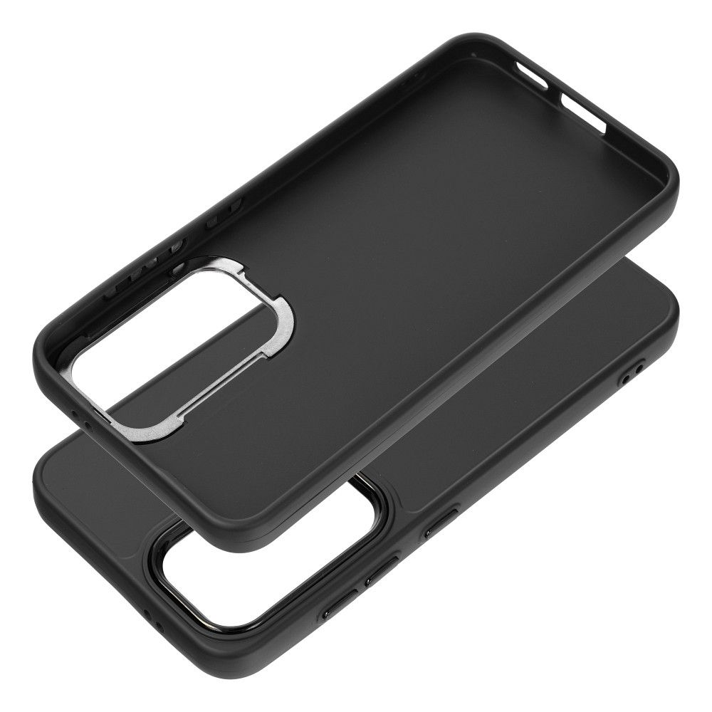 Husa Silicon Soft cu Rama Protectie Lentila Samsung S24 Plus - Negru - 2 | YEO